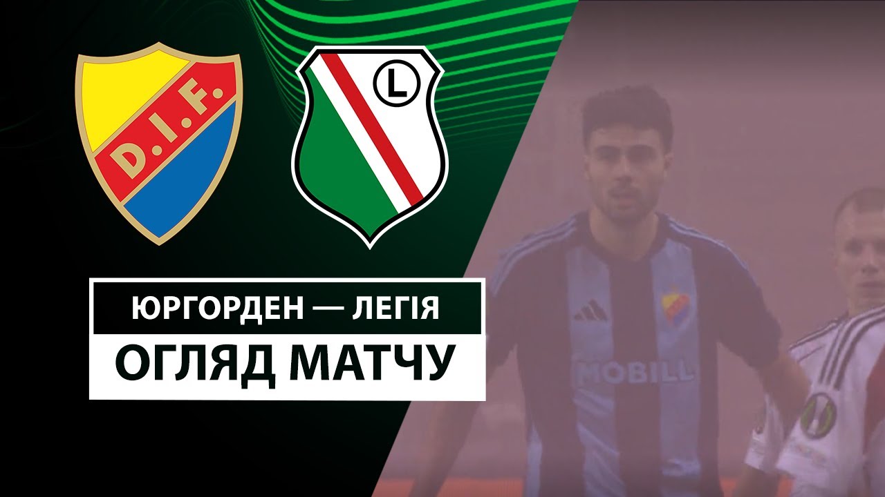 Юргорден - Легия 19 декабря обзор матча
