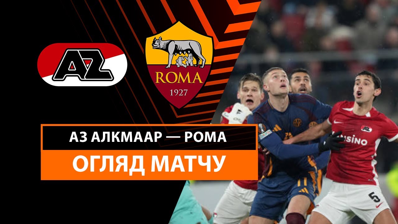АЗ Алкмар - Рома 23 января обзор матча