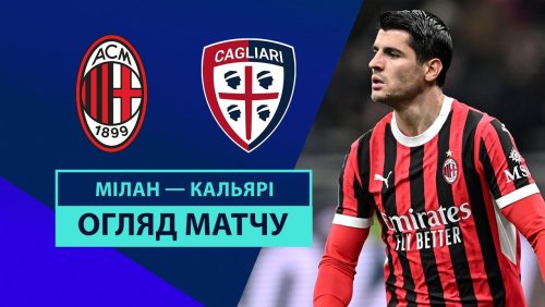 Милан - Кальяри 11 января обзор матча