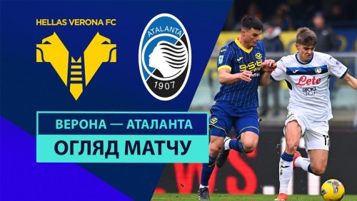 Верона - Аталанта 8 февраля обзор матча