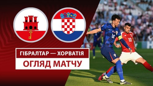 Гибралтар - Хорватия 6 июня обзор матча