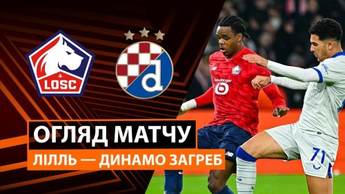 Лилль - Динамо Загреб 27 ноября обзор матча