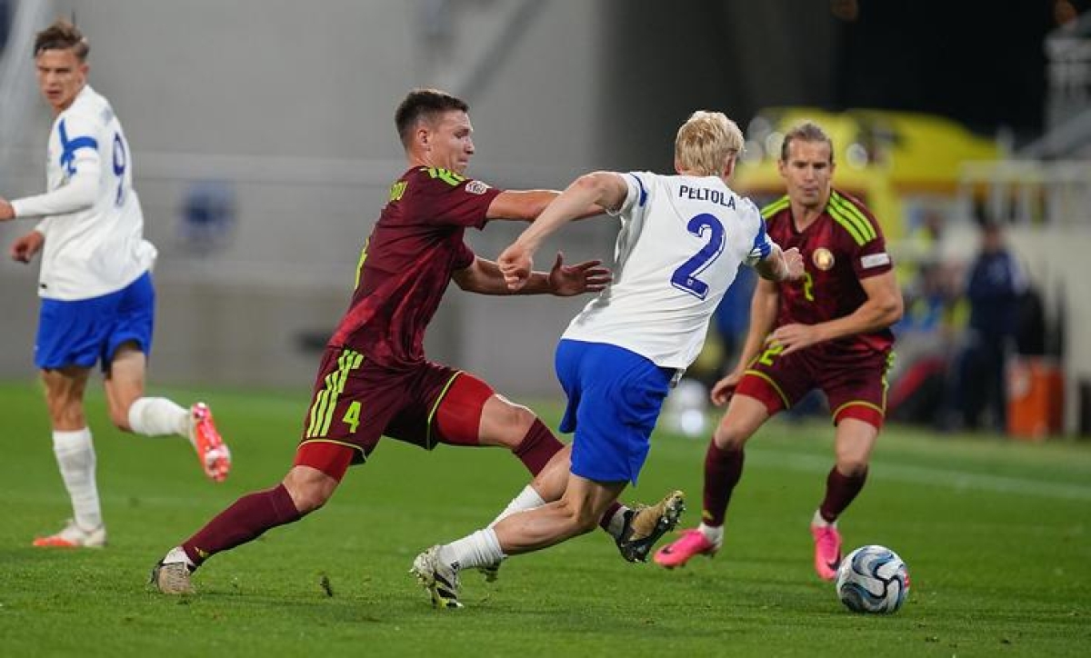 Беларусь минимально обыграла Финляндию в 4-м туре Лиги наций