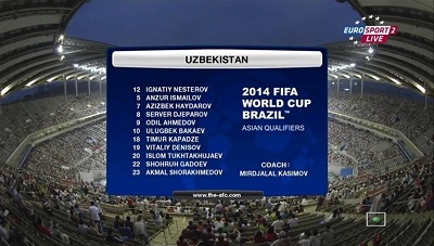Чемпионат Мира 2014 / Отборочный турнир / Азия / Группа A / 9-й тур / Южная Корея - Узбекистан