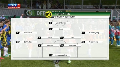 Кубок Германии 2013-14 / DFB Pokal / 1 Round / Вильхельмсхафен - Боруссия Д