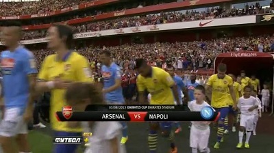 Арсенал - Наполи | Товарищеский матч 2013 | краткий видеообзор матча