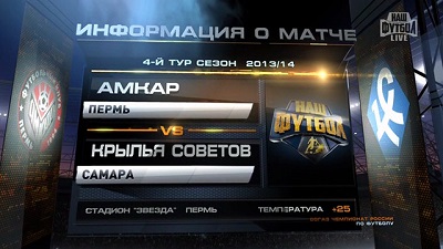 Амкар - Крылья Советов | 4-й тур | краткий видеообзор матча